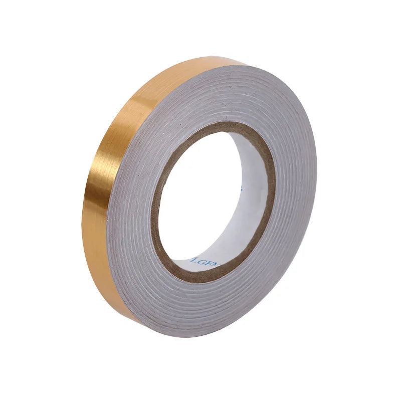 50M Self Adhesive Wall Decoration Stickers Floor Waterproof Gap Sealing Strip Kitchen Tiles Mould Proof Beauty Sewing Tape Qme Golden 50m 0.5cm