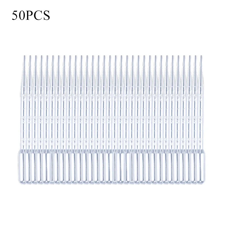 Epoxy Resin Tools Easy Jewelry Making Tools Silicone Workbenches Plastic Beaker Drilling Bits Sticks Disposable Cup Dispenser Qme dropper-50pcs