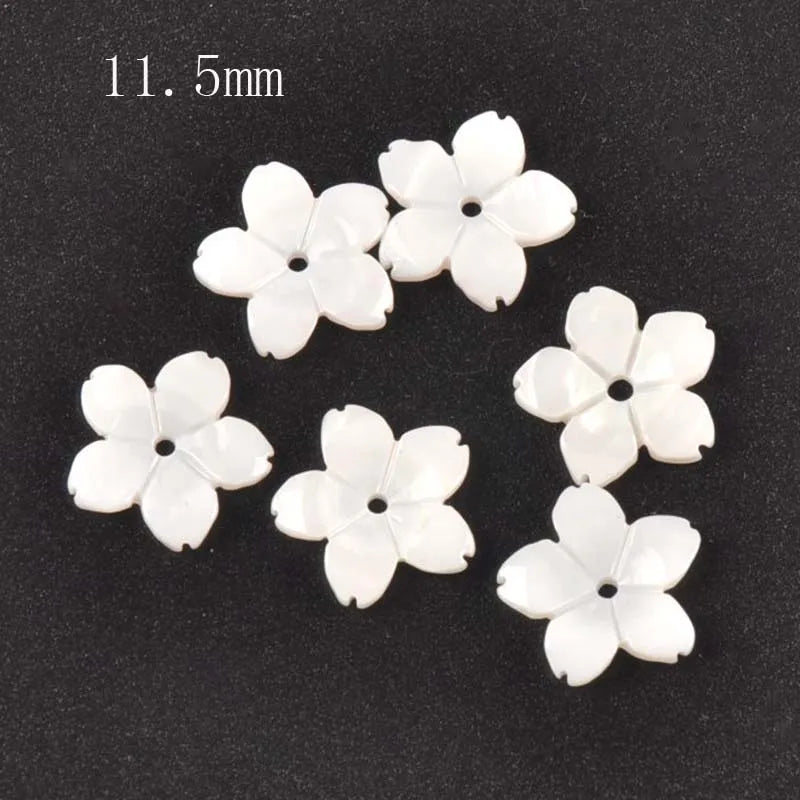 Flower Texture Curved Natural Shells Beads Mother Of Pearl For Jewelry Making Earring Accessories Diy Crafts 5Pcs 8-20mm tr0391 Qme 11