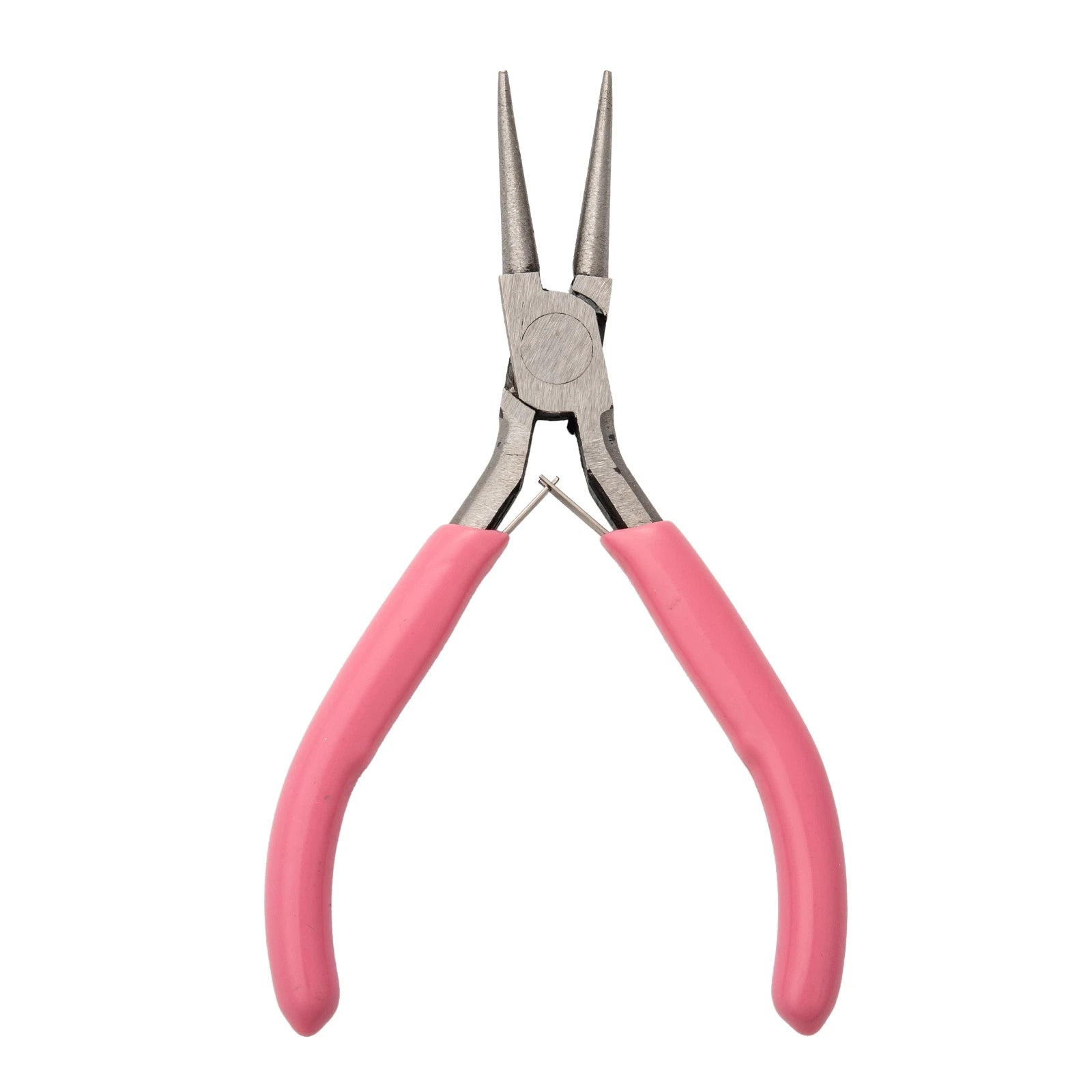 Pandahall Jewelry Pliers Carbon Steel Round Nose Pliers Hand Tools Polishing Jewelry Making Tools 12x7.6x0.9cm Qme 120x76x9mm