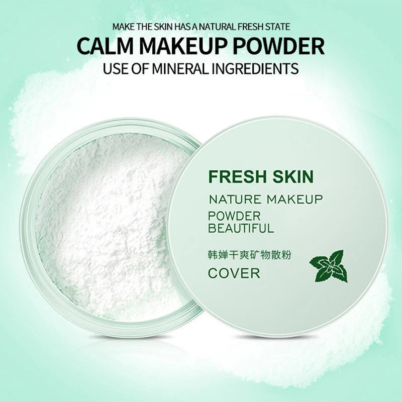 Makeup Matte Loose Powder Oil Control Soft Light Silk Face Concealer Skin Finish Powder Translucent Foundation Qme