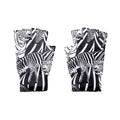 Women Winter Touch Screen Mittens Cute Black White Zebra Leopard Qme style3 One Size China Mainland