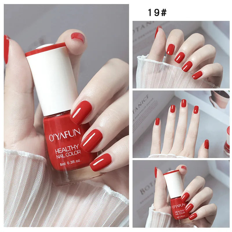 Nail Art Tearable Quick Dry Normal Without Lamp Polish Glitter