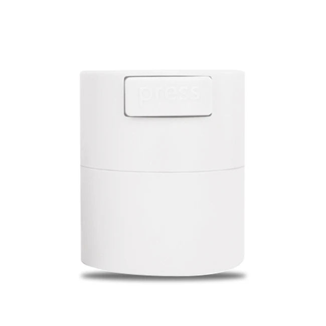 NATUHANA Eyelash Glue Storage Tank Sealed Adhesive Holder Container Qme White