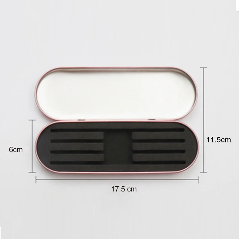 NATUHANA Professional Tweezer Storage Box Eyelash Extension Organizer Qme
