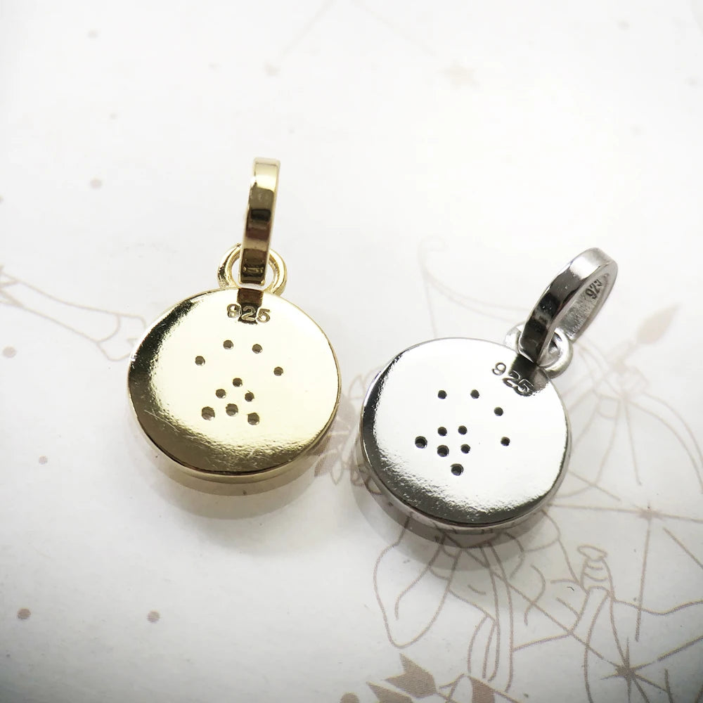 Pendants Disc Cute Little Cat Paw Autumn Jewelry 925 Sterling Silver Gift For Women Pet Qme