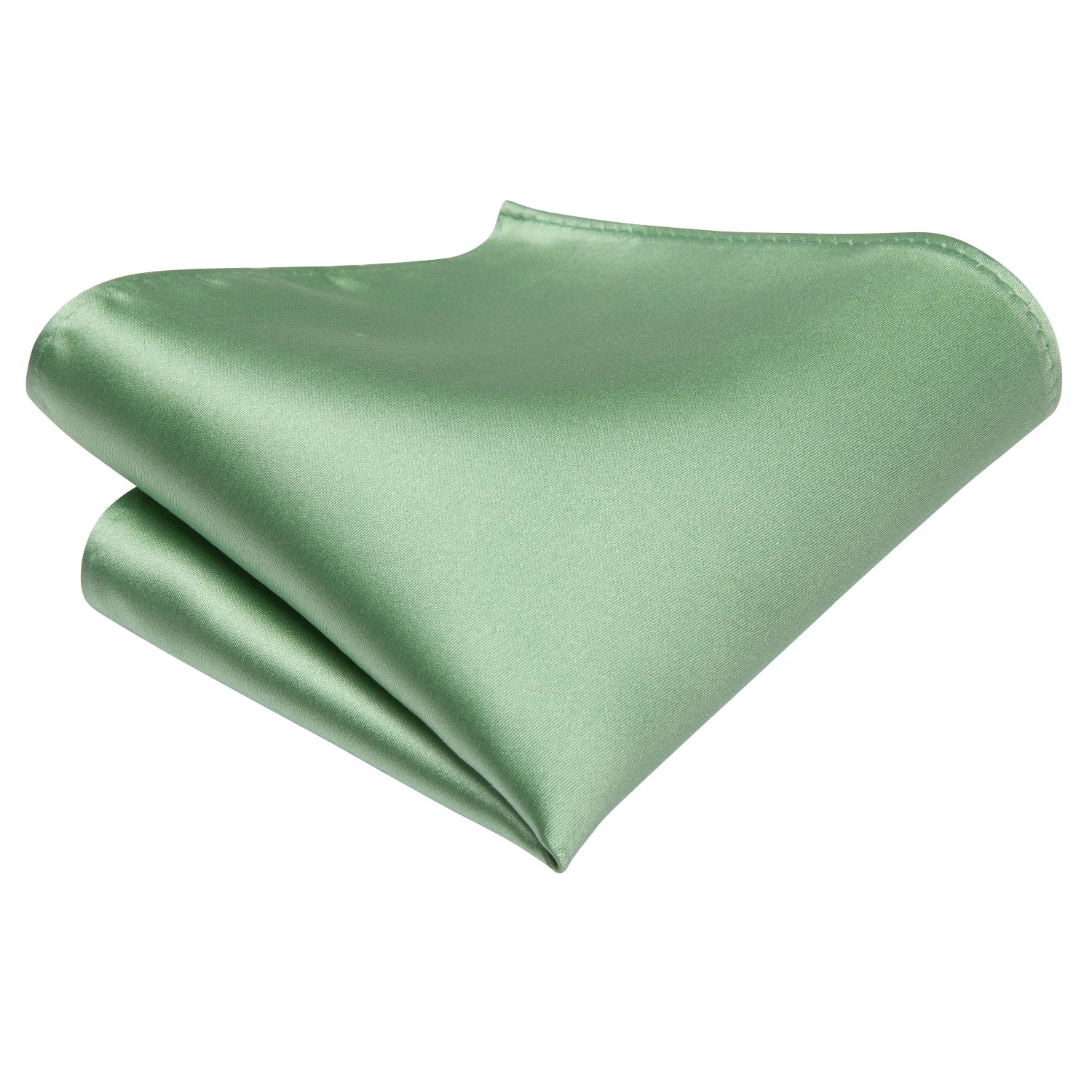 Sage Green Solid Wedding Tie Men Handky Cufflink Mens Necktie Fashion Qme