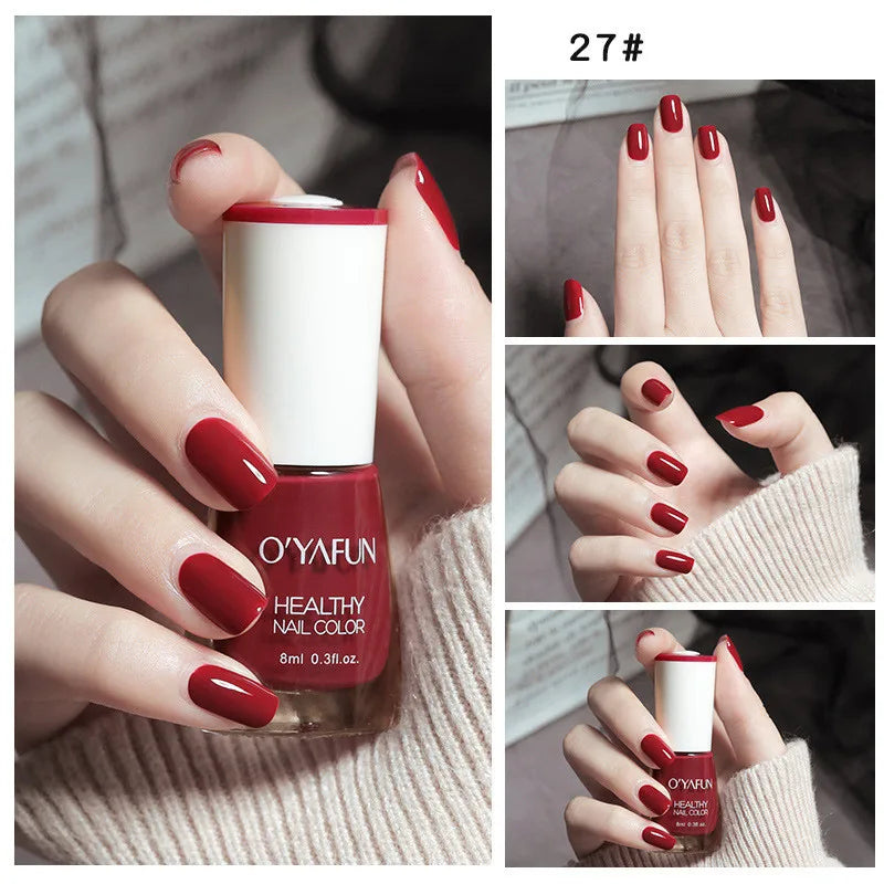 Nail Art Tearable Quick Dry Normal Without Lamp Polish Glitter