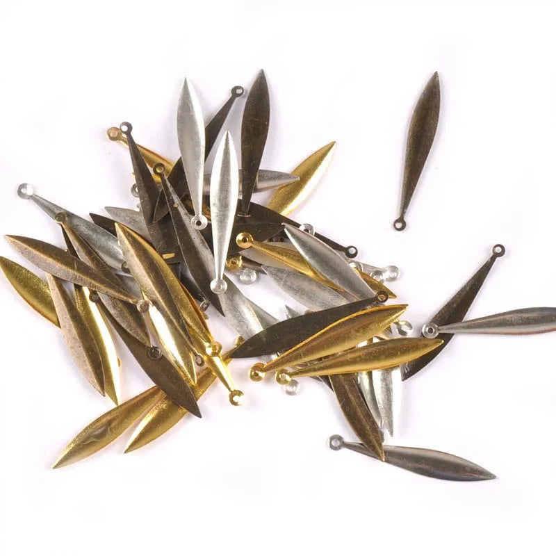 Metal Crafts Bronze/Gold/Silver Connectors Flower Filigree Wraps For DIY Scrapbook Home Decor Crafts 33x5.5mm 50Pcs yk0769 Qme