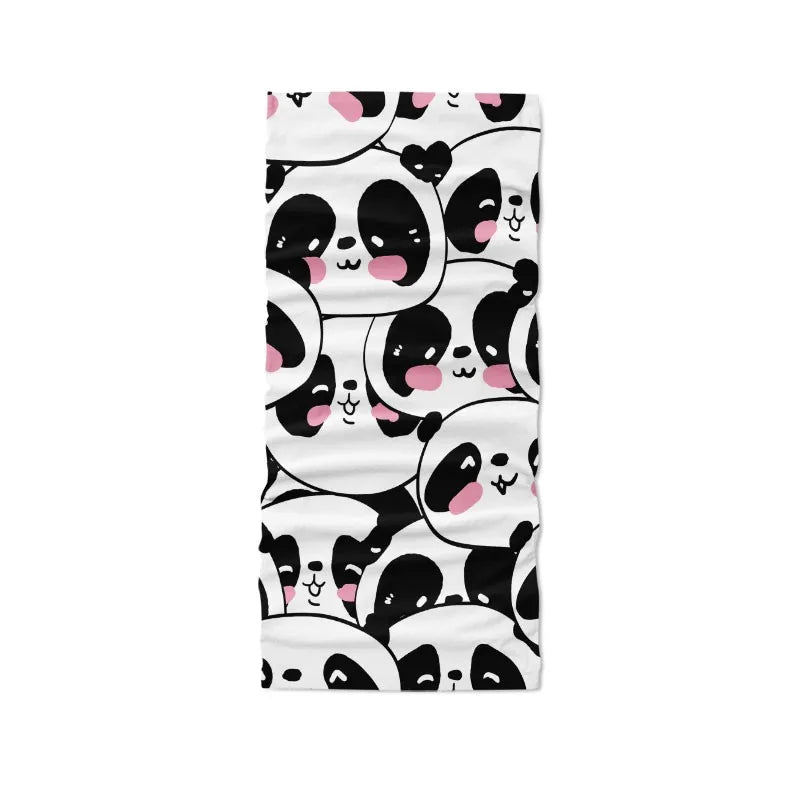 Cycling Face Bandana Headwear Kawaii Cartoon Panda Scarf Outdoor Qme style3 One Size China Mainland