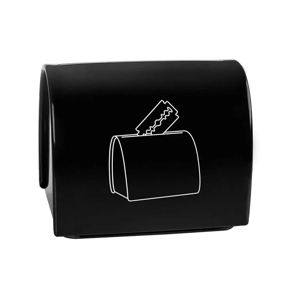Safe Guard Razor Blade Disposal Case Safe Storage Bank For Men Used Safety Razor Blades Disposable Blade Recycling Bin Box Qme