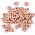 Multicolor Wood Decoration Buttons For DIY Sewing Clothing Accessories Scrapbook Crafts Supplies Home Decor 10mm 100pcs m2599 Qme 11 10mm