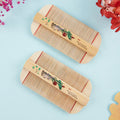 Chinese Traditional Bamboo Double Sided Lice Comb Handmade Dense Rose Qme Default Title
