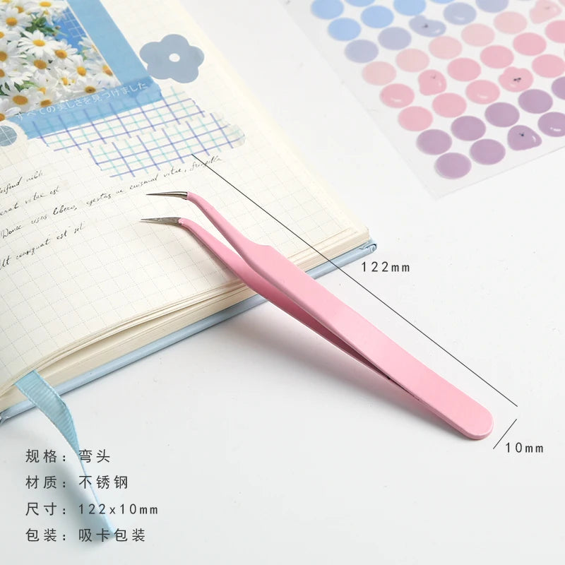 1pc/pack Kawaii Cute Macarons Creative Stationery Tool Tweezers for Scrapbooking Journals Utility Knife Kawaii Stationery Qme 6