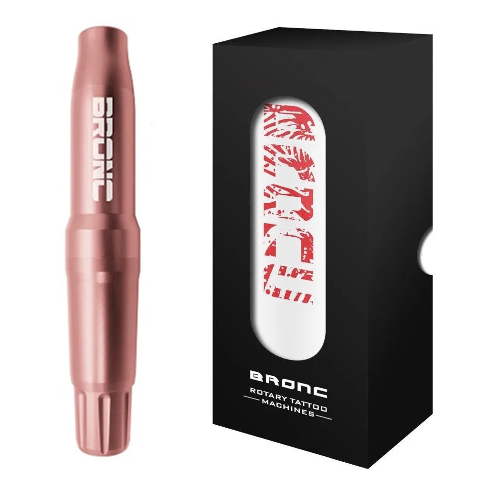 HUMMINGBIRD BRONC V4 Permanent Makeup Rotary Tattoo Machine Pen For Cartridge Needle Supply Qme Pink