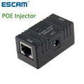 RJ45 POE Injector Power over Ethernet Switch Adapter 001 For IP Camera Qme White two China Mainland