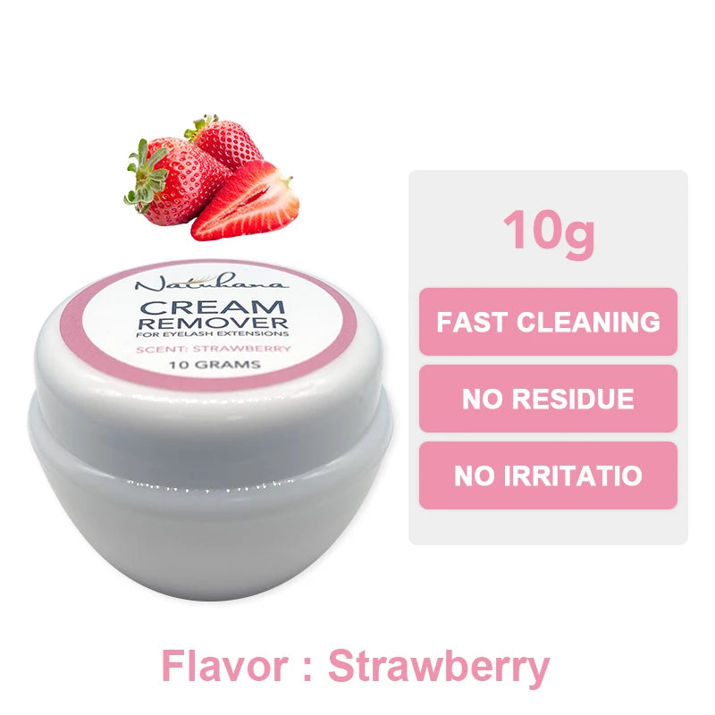 NATUHANA Fast Cleaning Lash Glue Cream Remover Non Irritating Qme YELLOW