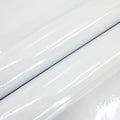 White Contact Paper Vinyl Self Adhesive Wallpaper Bedroom Living Room Qme WHITE 5mx55cm