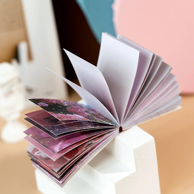 50pcs/plant landscape stationery stickers writable butterfly stickers bullet diary Korea stationery stickers aesthetics Qme