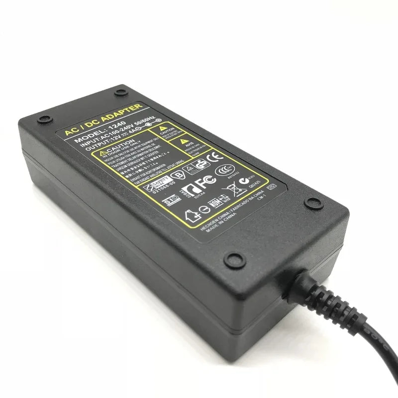 12v4a Power Adapter LCD Monitor Power Supply Desktop 12V4A Switching Power Supply Qme US 2pcs