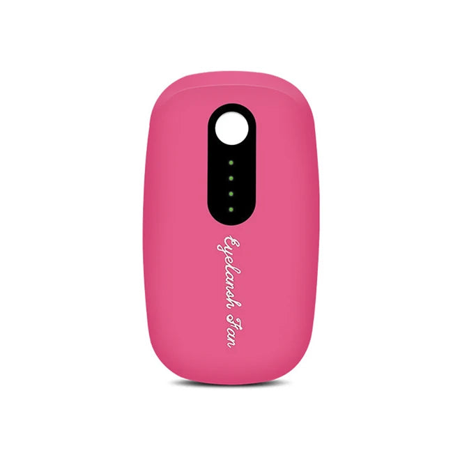 NATUHANA Adjustable Speed Lash Fan Mini USB Desktop Eyelash Qme Rose Pink
