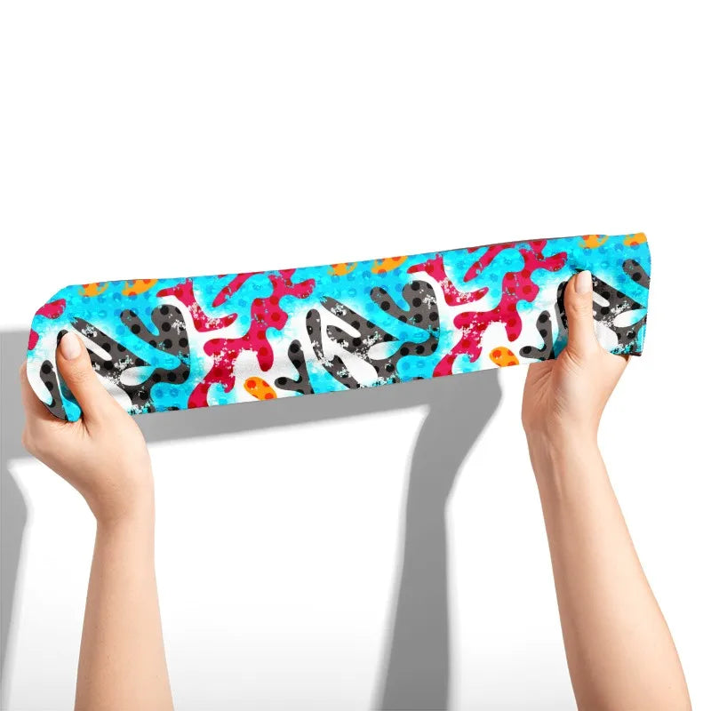 3D Cool Doodle Printing Socks Fashion Trend Hip Hop Thigh Colorful Qme
