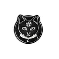 Handmade Punk Witch Ouija Moon Tarot BooK New Goth Style Lapel Enamel Pins Badge Denim Jacket Jewelry Gifts Brooch for Women Men Qme WITCH KITTY