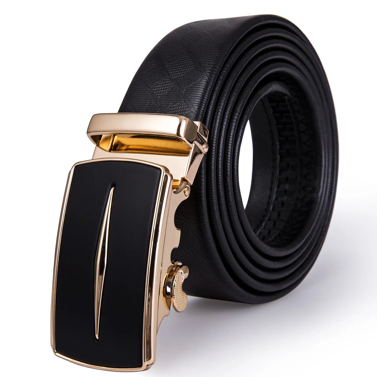 Luxury Leather Men's Belt Men 2020 Fashion Designer Buckle Automatic Qme 2055 130cm
