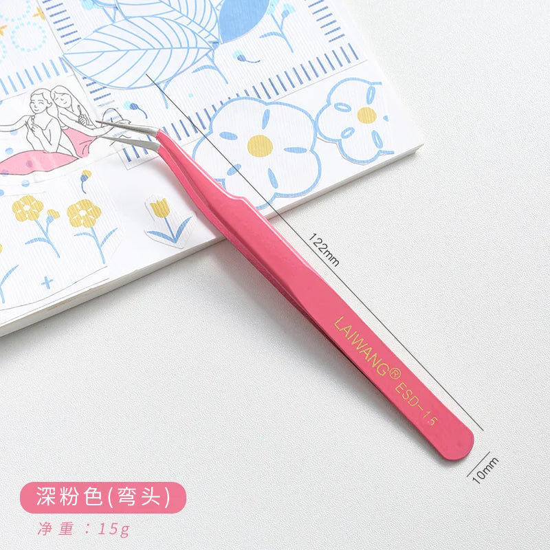 14 Designs Kawaii Cute Macarons Creative Stationery Tweezers DIY Washi Tape Stickers Gadget Multi-tool Tweezers Hand Account Qme 9 China Mainland