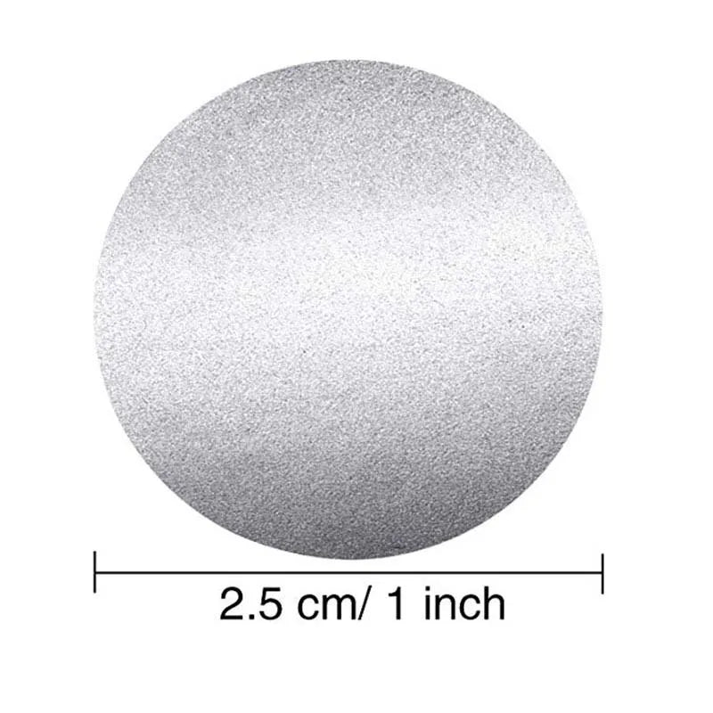300Pcs/Roll "You Win" Scratching Silver/Rose Gold Round Sticker Labels For Party Activity Favors Stationery Stickers c2866 Qme