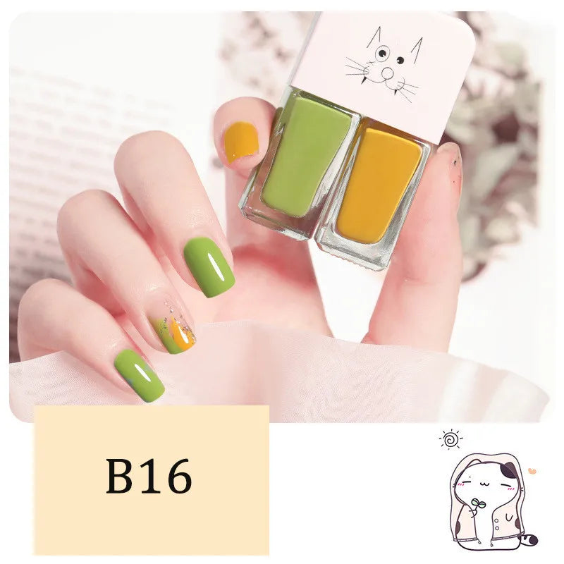 1 Candy Nail Polish Manicure Water-based Bright Scrub No Bake Peeling