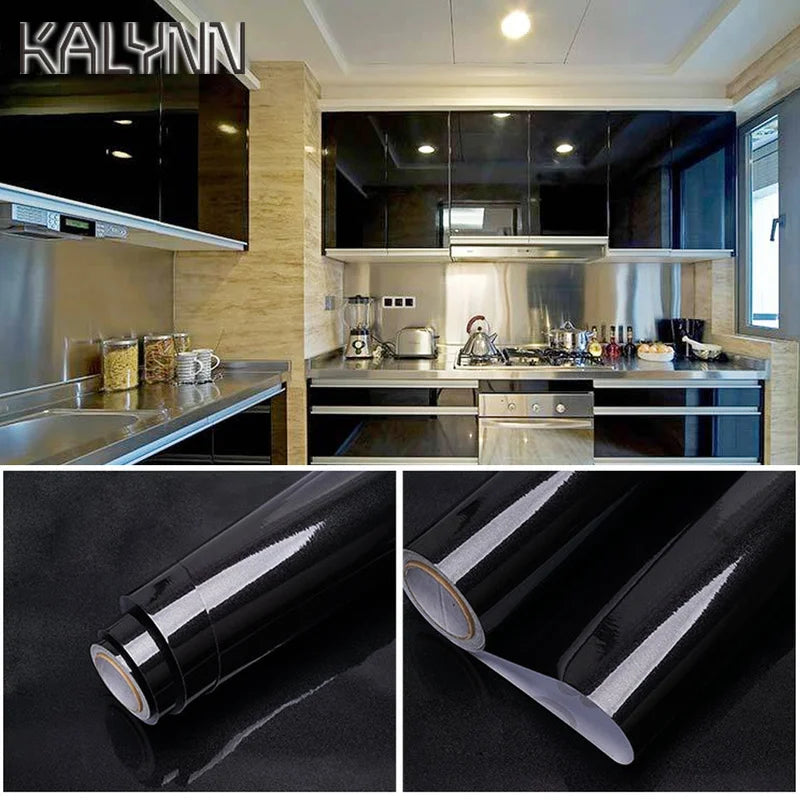 DIY Decorative Film PVC Self Adhesive Wall Paper Furniture Renovation Qme