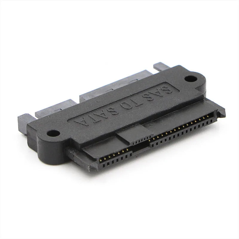2pcs SAS Hard Disk Connected To Motherboard SATA SFF-8482 SAS To SATA Adapter Supports Up To 6GB SATA3 Mode Qme