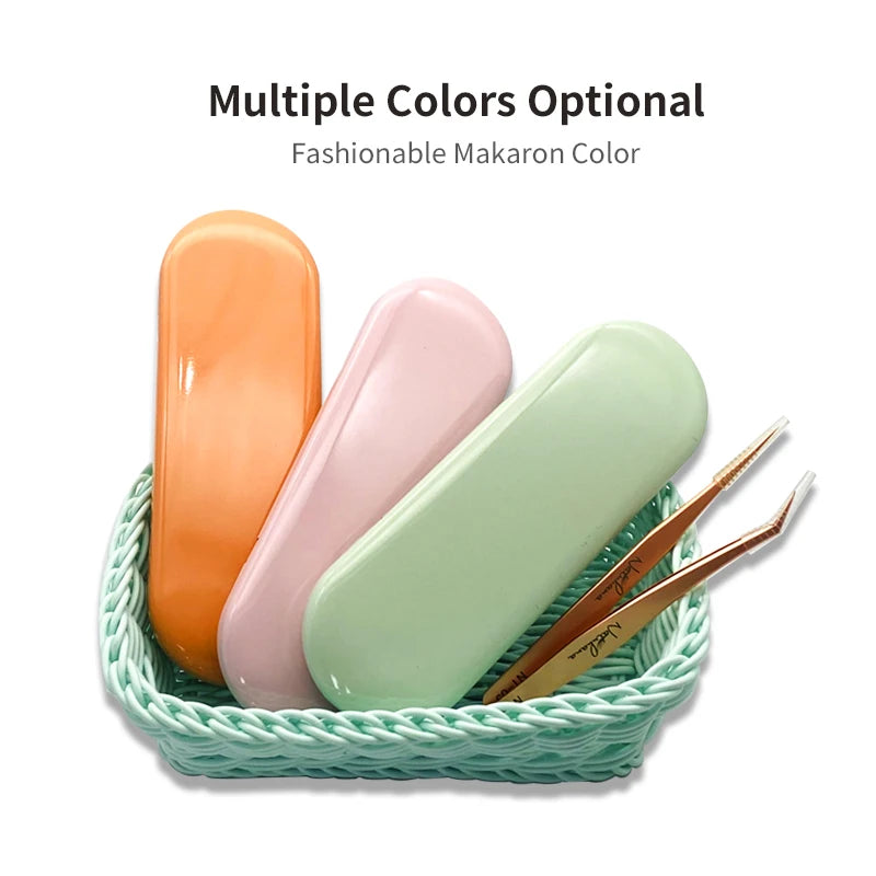 NATUHANA Professional Tweezer Storage Box Eyelash Extension Organizer Qme