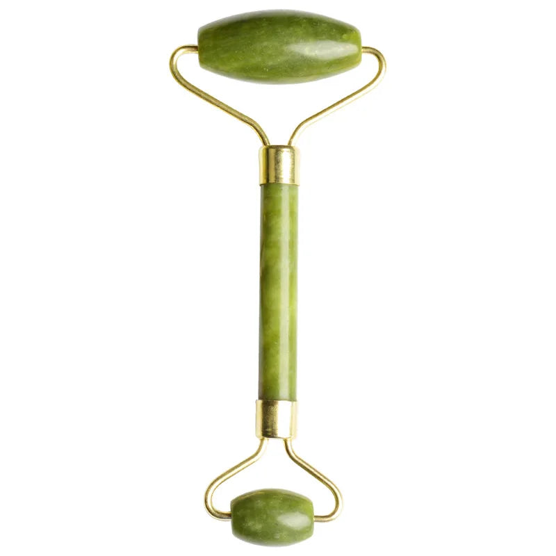 Jade Massagers Face Body Gua Sha Scraper Beauty Facial Roller Natural Qme 2 China Mainland