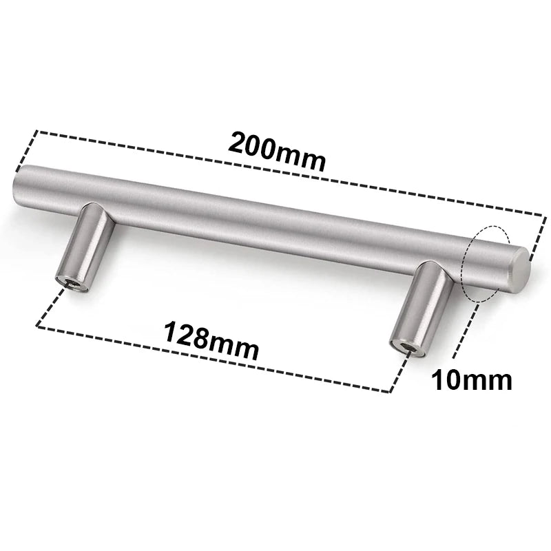 Kitchen Cabinet Pulls Furniture Drawer Handles Stainless Steel T Bar