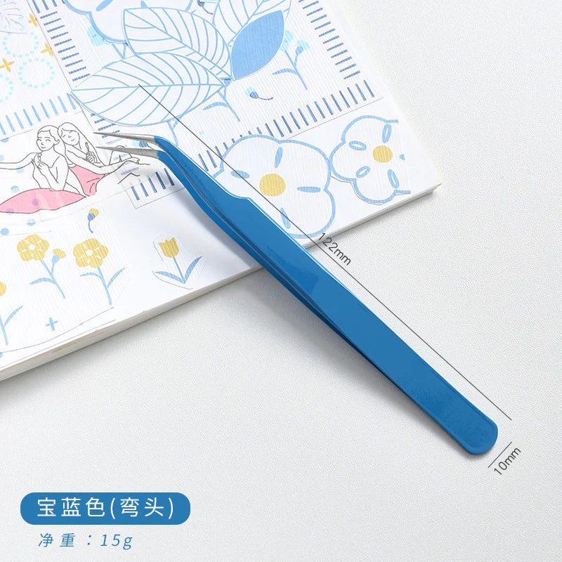 14 Designs Kawaii Cute Macarons Creative Stationery Tweezers DIY Washi Tape Stickers Gadget Multi-tool Tweezers Hand Account Qme 8 China Mainland