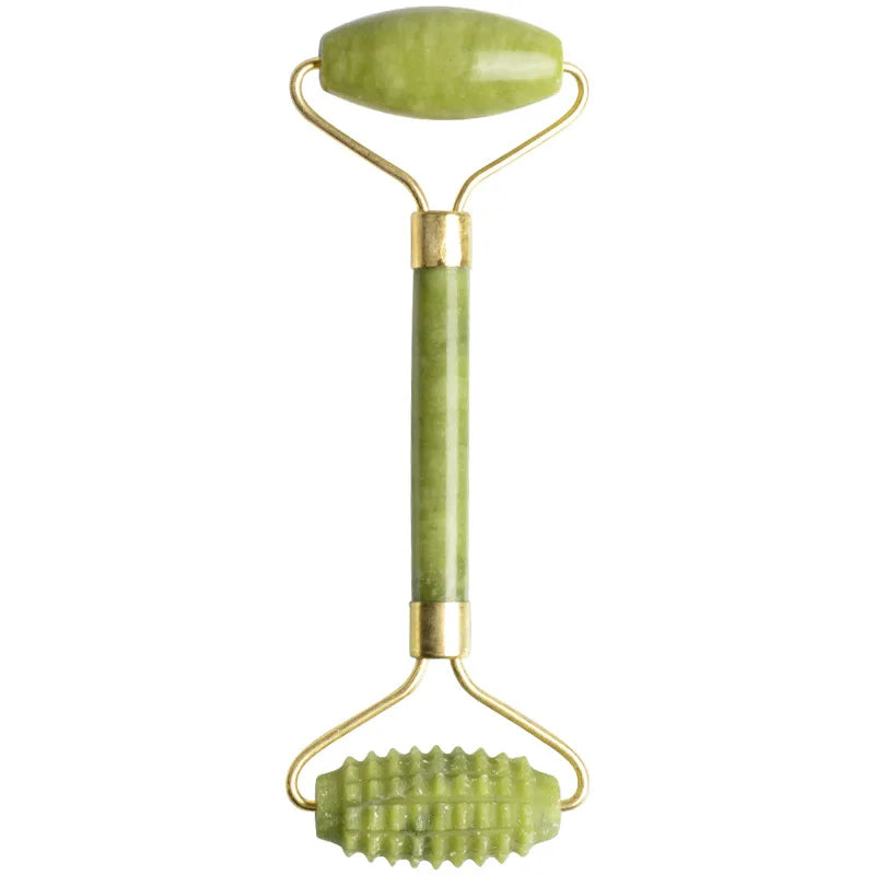 Jade Massagers Face Body Gua Sha Scraper Beauty Facial Roller Natural Qme 3 China Mainland
