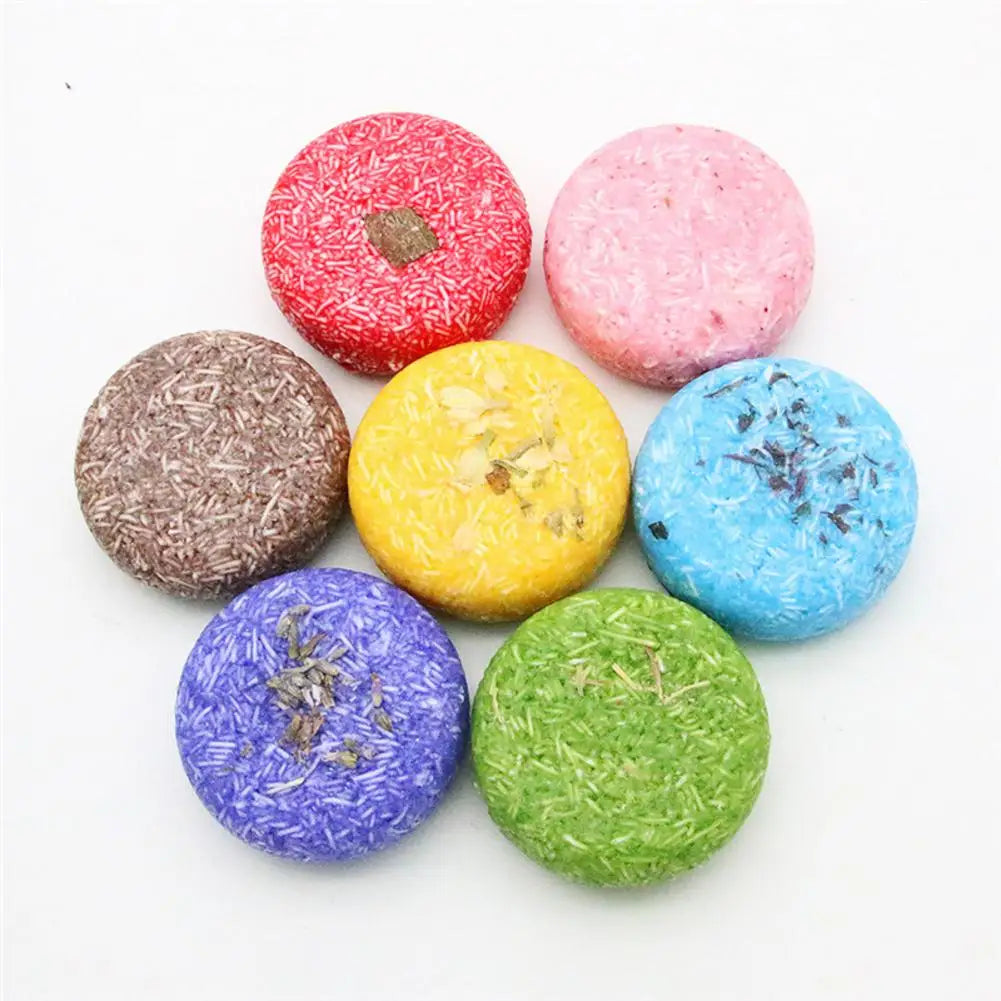 12 Colors 55g Handmade Hair Shampoo Soap Cold Processed Cinnamon Ginger Shampoo Bar 100% Pure Hair Shampoos Hair Care Tool 40 Qme