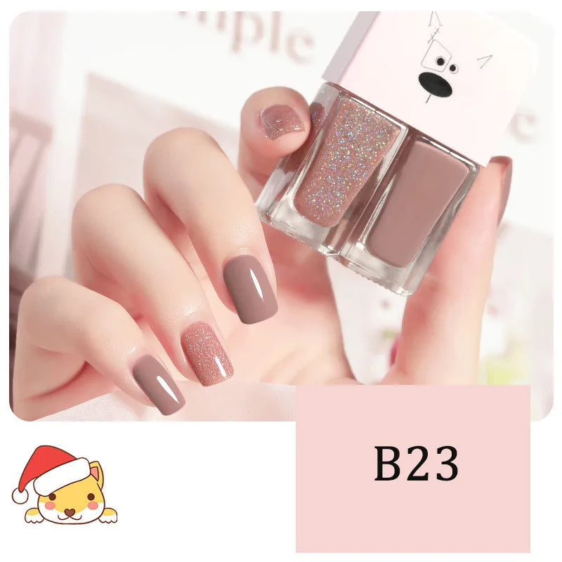1 Candy Nail Polish Manicure Water-based Bright Scrub No Bake Peeling