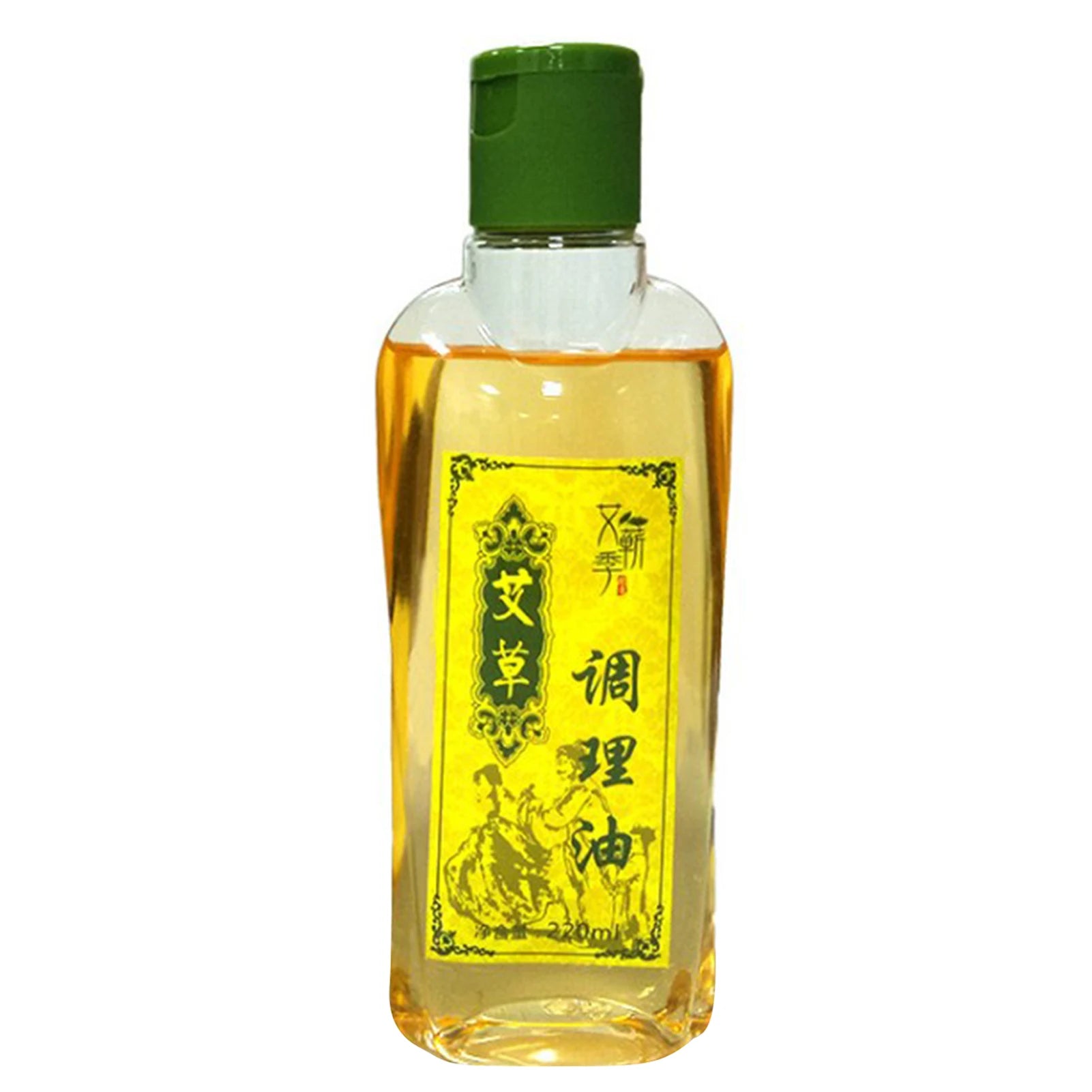 220ML Argy Wormwood Ginger Essential Oil Body Massage Oil Stress Relief SPA Scrape Therapy Essential Oil Body Massager Body Care Qme 03 220ml