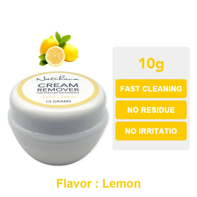NATUHANA Fast Cleaning Lash Glue Cream Remover Non Irritating Qme Brown