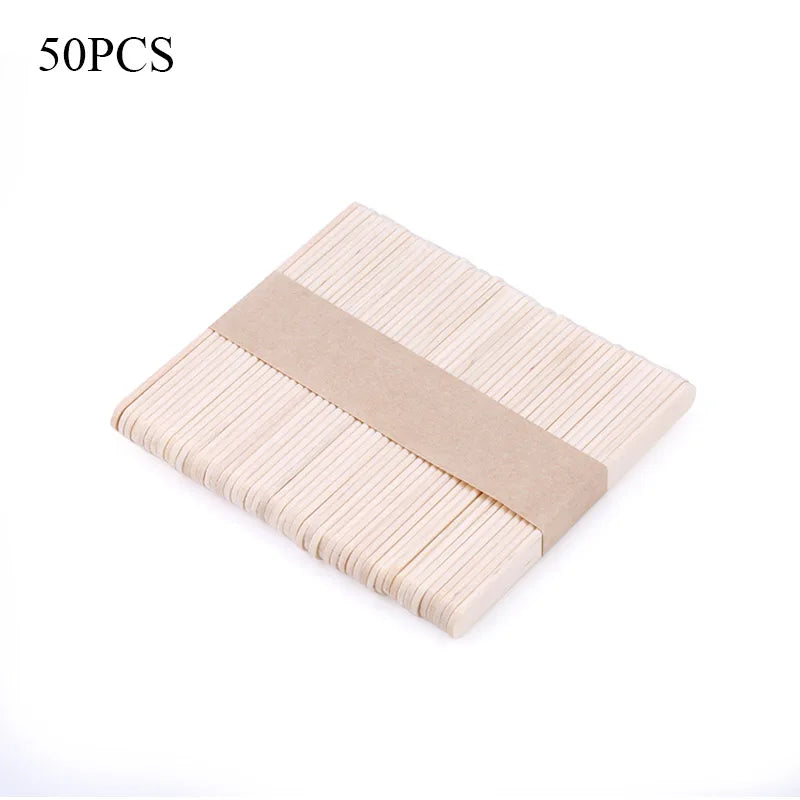 Epoxy Resin Tools Easy Jewelry Making Tools Silicone Workbenches Plastic Beaker Drilling Bits Sticks Disposable Cup Dispenser Qme wood sticks-50pcs