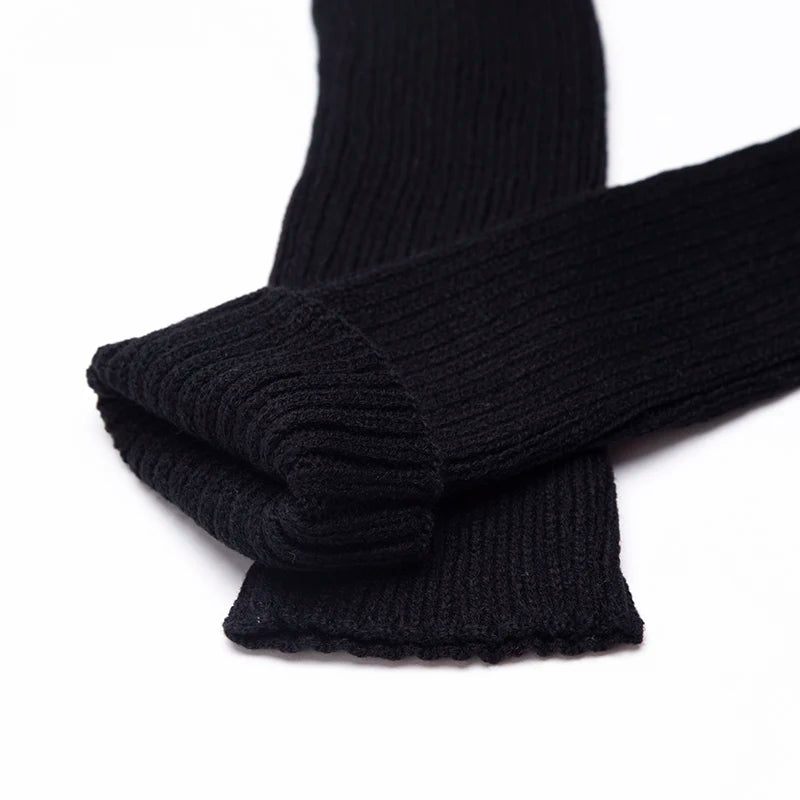 70cm Japanese Lolita Sweet Girl Warmers Knitted Foot Cover Leg Warm Socks Women Slim Long Winter Sock Cosplay Heap Heap Socks Qme