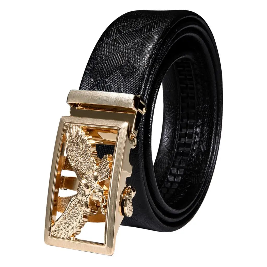 Luxury Leather Men's Belt Men 2020 Fashion Designer Buckle Automatic Qme 2199 130cm