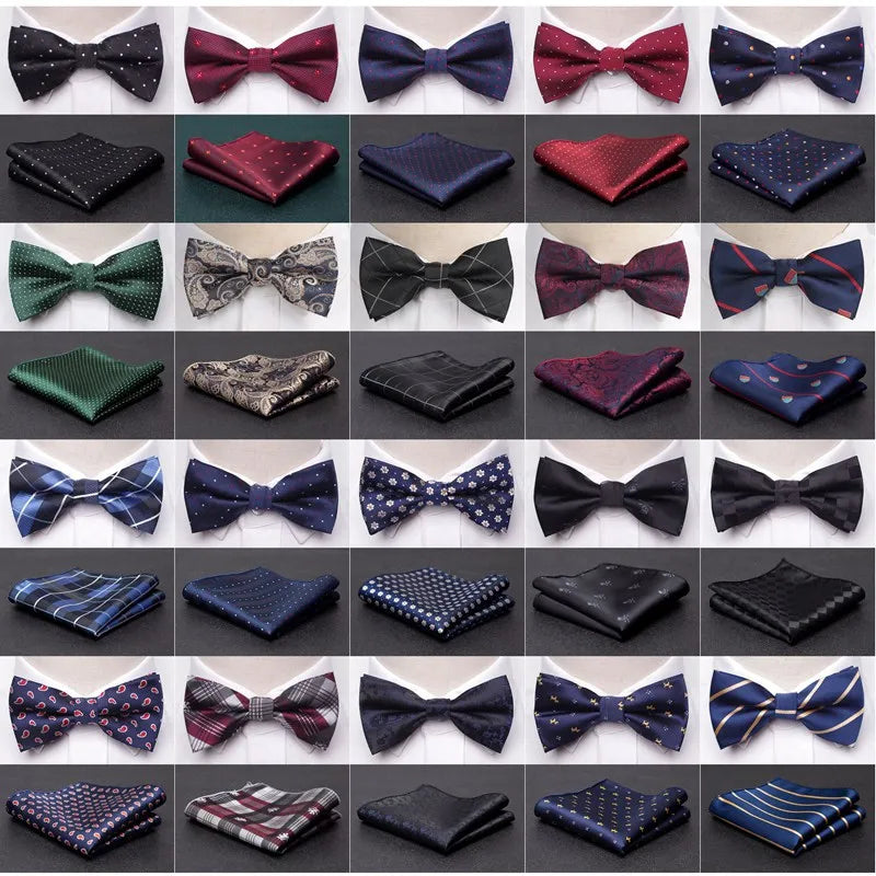 Men Bowtie Cravat Fashion Butterfly Party Wedding Ties Girls Business Qme