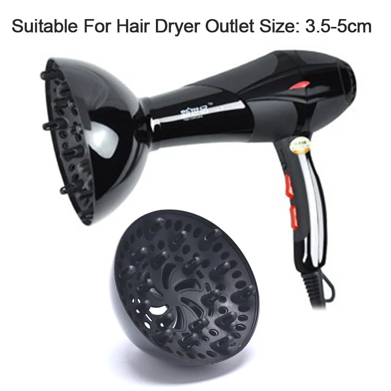 Hair Curl Dryer Diffuser Styling Tools Accessories Cover Blower Qme