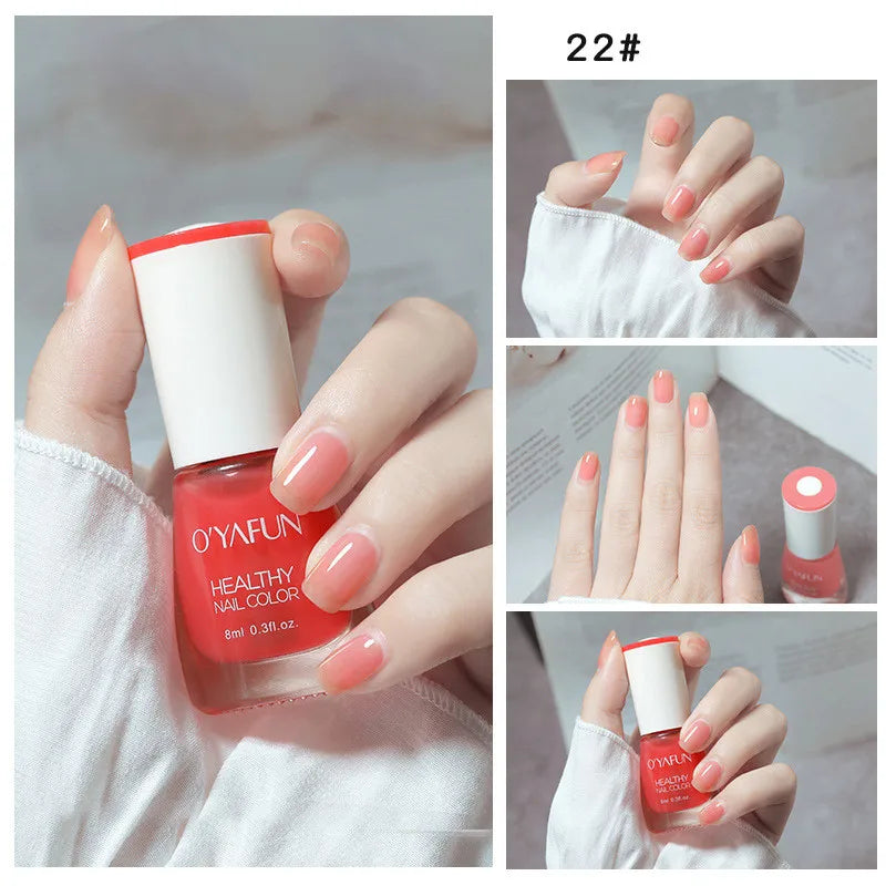 Nail Art Tearable Quick Dry Normal Without Lamp Polish Glitter