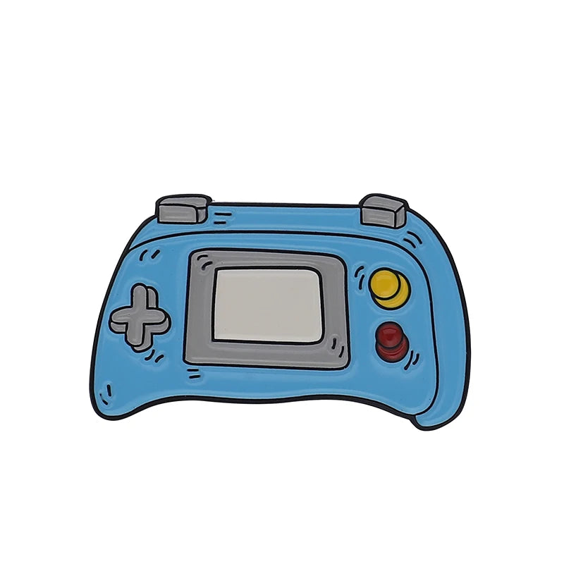 Fun Retro Arcade Game Enamel Pins Collections Cartoon 90s Gamepad Jewelry Brooch Denim Shirt Collar Badge Bag Lapel Friends Gift Qme 3