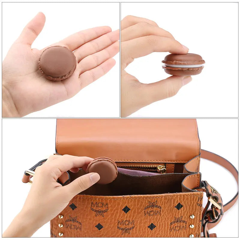 3pieces/lot Candy Color Macarons Storage Box Portable Mini Gift Package Box Lovely Jewelry Package Box Case for Small Items Qme